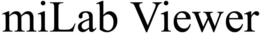 MILAB VIEWER trademark