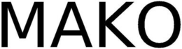 MAKO trademark