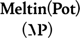 MELTIN(POT) (MP) trademark