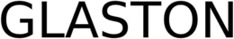 GLASTON trademark