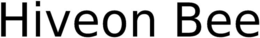 HIVEON BEE trademark