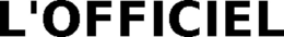 L'OFFICIEL trademark