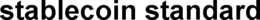 STABLECOIN STANDARD trademark