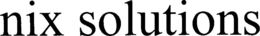 NIX SOLUTIONS trademark