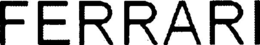 FERRARI trademark
