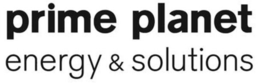 PRIME PLANET ENERGY & SOLUTIONS trademark