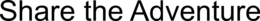 SHARE THE ADVENTURE trademark