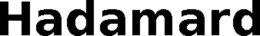 HADAMARD trademark