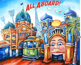 ALL ABOARD! TRIFON 98 1955 BROUGHTON. trademark