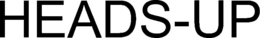 HEADS-UP trademark