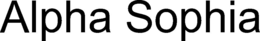 ALPHA SOPHIA trademark
