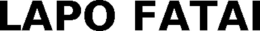 LAPO FATAI trademark