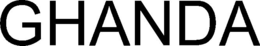 GHANDA trademark