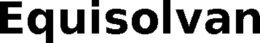 EQUISOLVAN trademark