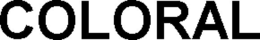 COLORAL trademark