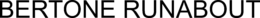 BERTONE RUNABOUT trademark