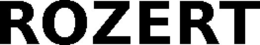 ROZERT trademark
