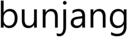 BUNJANG trademark