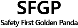 SFGP SAFETY FIRST GOLDEN PANDA trademark