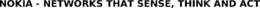 NOKIA - NETWORKS THAT SENSE, THINK AND ACT trademark
