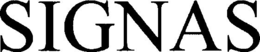SIGNAS trademark