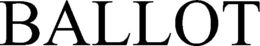 BALLOT trademark