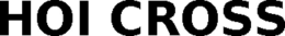 HOI CROSS trademark