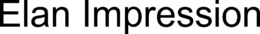 ELAN IMPRESSION trademark