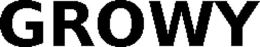GROWY trademark