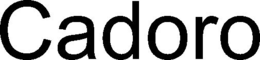 CADORO trademark