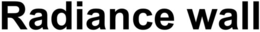 RADIANCE WALL trademark