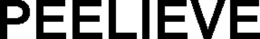 PEELIEVE trademark