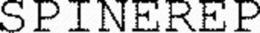 SPINEREP trademark