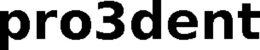 PRO3DENT trademark