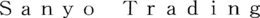 SANYO TRADING trademark