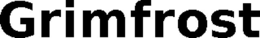 GRIMFROST trademark