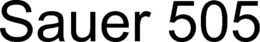 SAUER 505 trademark