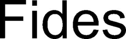 FIDES trademark