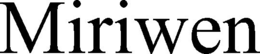 MIRIWEN trademark