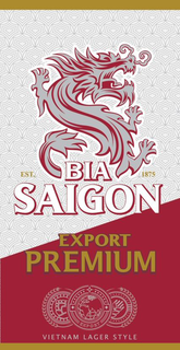 BIA SAIGON EST. 1875 EXPORT PREMIUM VIETNAM LAGER STYLE trademark