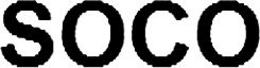SOCO trademark