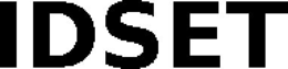 IDSET trademark