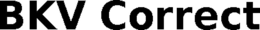 BKV CORRECT trademark