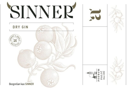 SINNER DRY GIN trademark