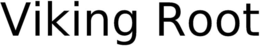 VIKING ROOT trademark
