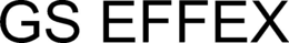 GS EFFEX trademark
