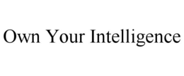 OWN YOUR INTELLIGENCE trademark