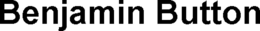 BENJAMIN BUTTON trademark