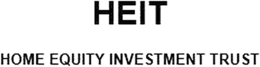HEIT HOME EQUITY INVESTMENT TRUST trademark