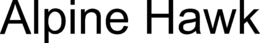 ALPINE HAWK trademark